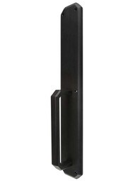 Solid-Bronze Angular Pull Handle.